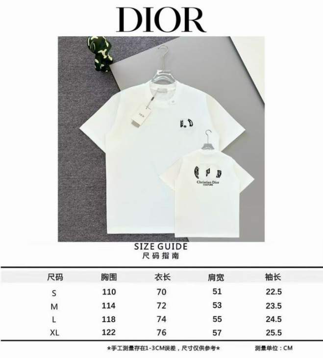 Dior T Shirts Short _SKUDiorS-XLm6tx5215684